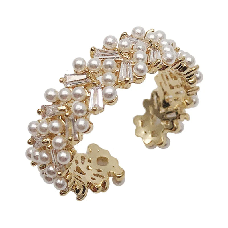 Bellissimo Anello con Perla Regolabile