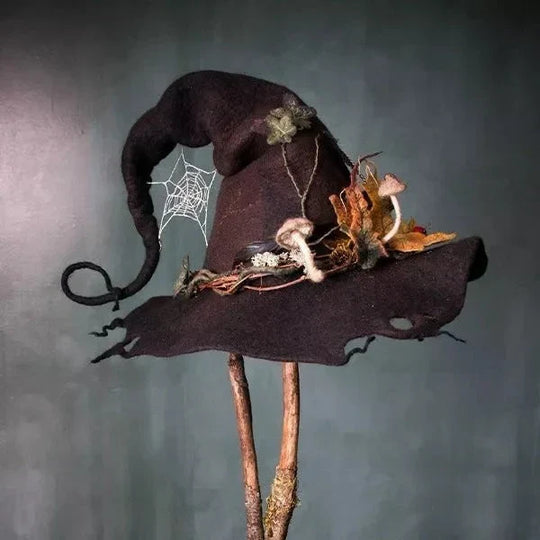 Heksenhoed – Vilt voor Halloween &amp; Feest