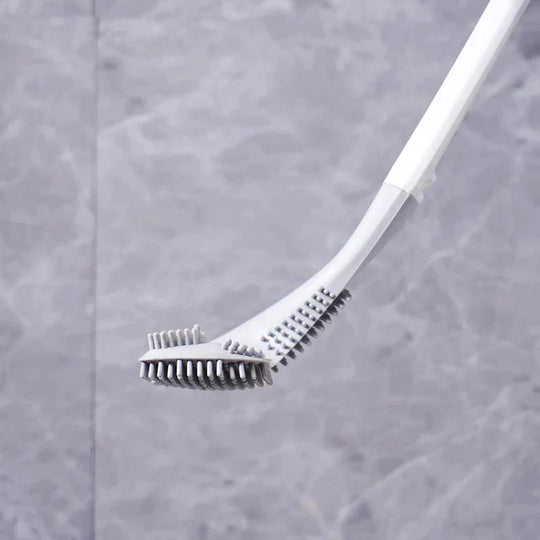 Hygiënische Toiletborstel met Flexibele Kop - Wandmontage
