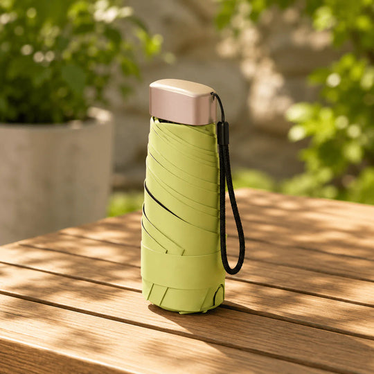 Mini Paraplu – Ultralicht, Zon- &amp; Regenbescherming
