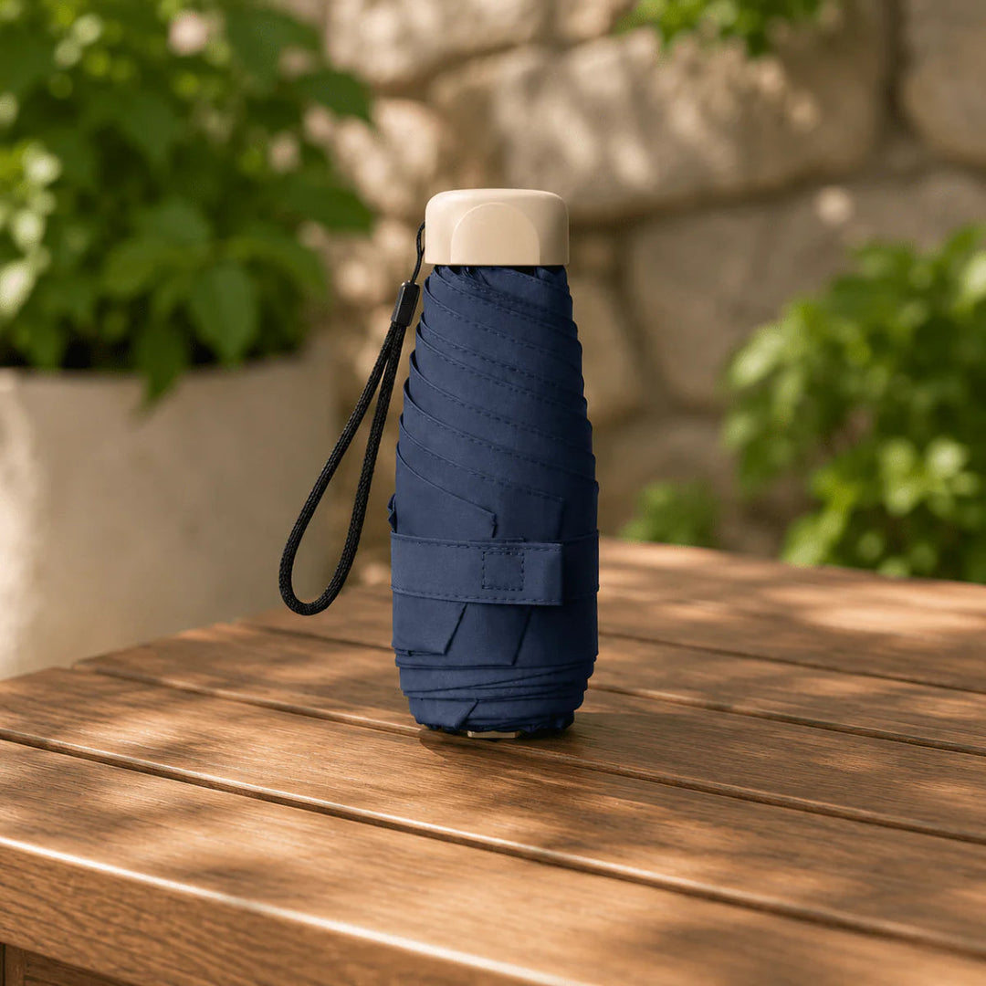 Mini Paraplu – Ultralicht, Zon- &amp; Regenbescherming