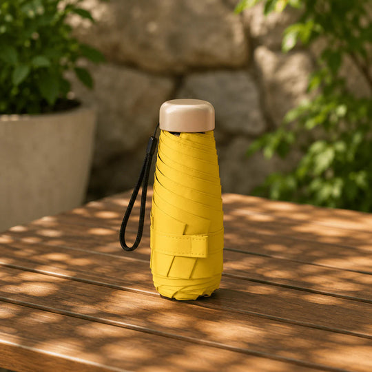Mini Paraplu – Ultralicht, Zon- &amp; Regenbescherming