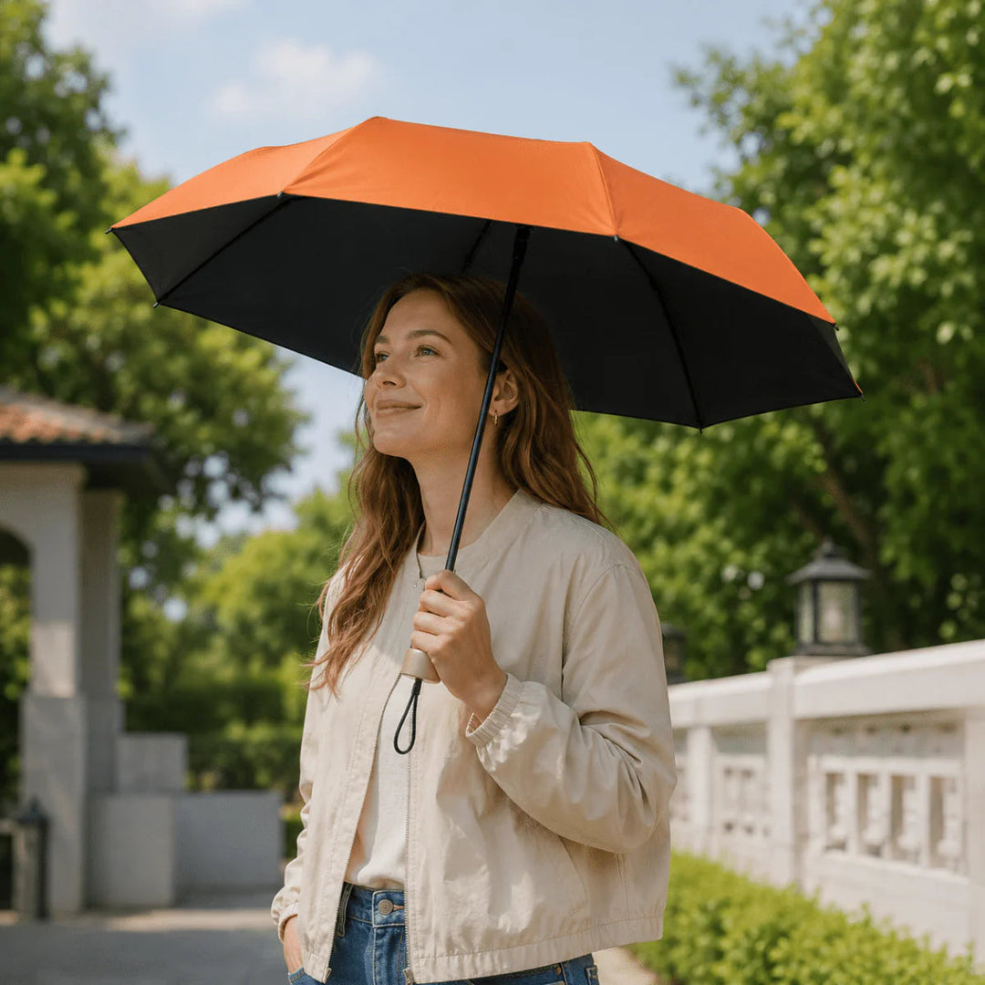 Mini Paraplu – Ultralicht, Zon- &amp; Regenbescherming