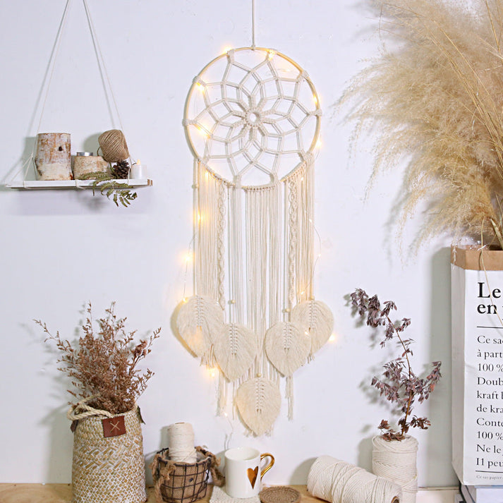 Decoración de pared Mandala iluminada