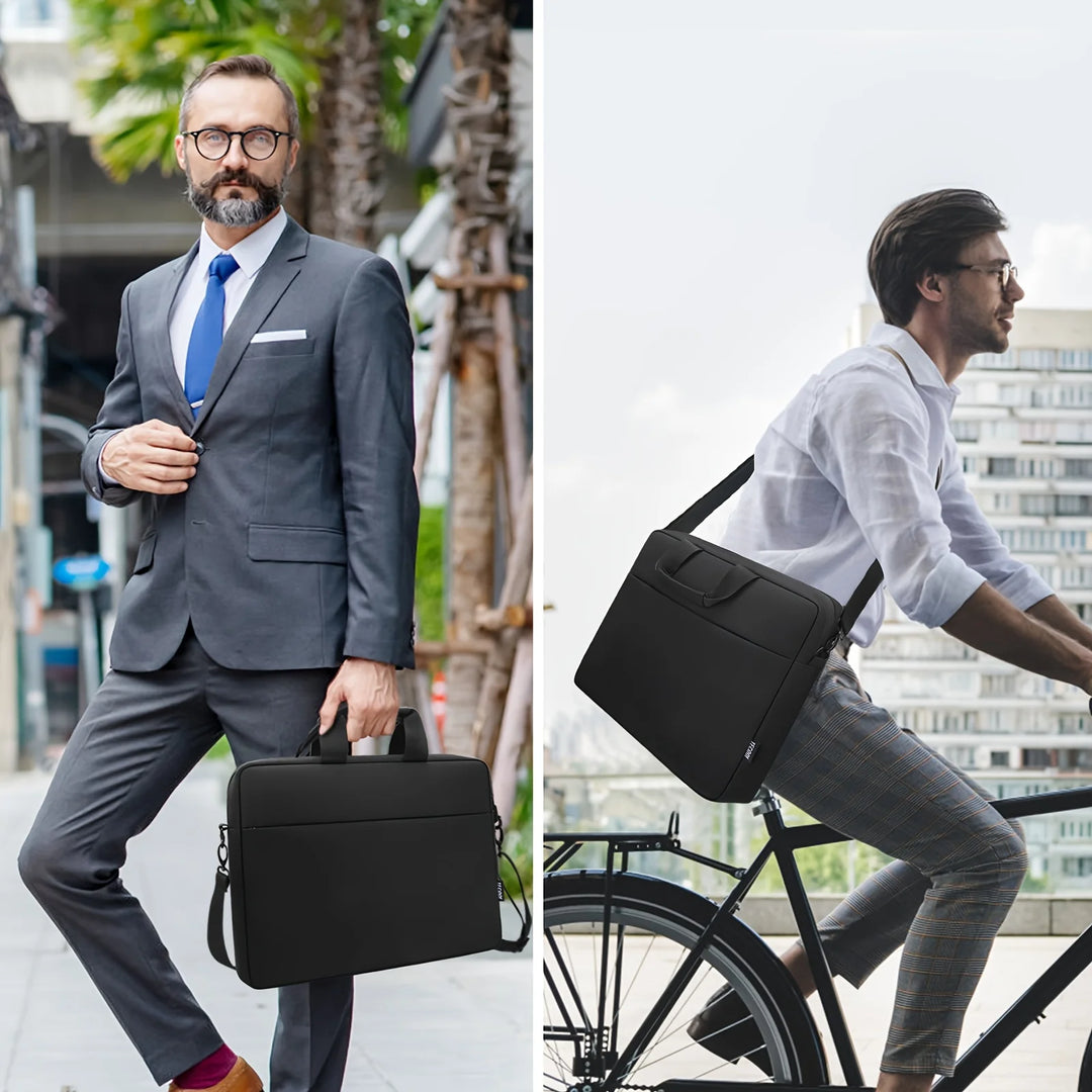 Multifunctionele Laptop Schoudertas – 14/15/17 inch TSA-Compatibel voor Werk &amp; Reizen