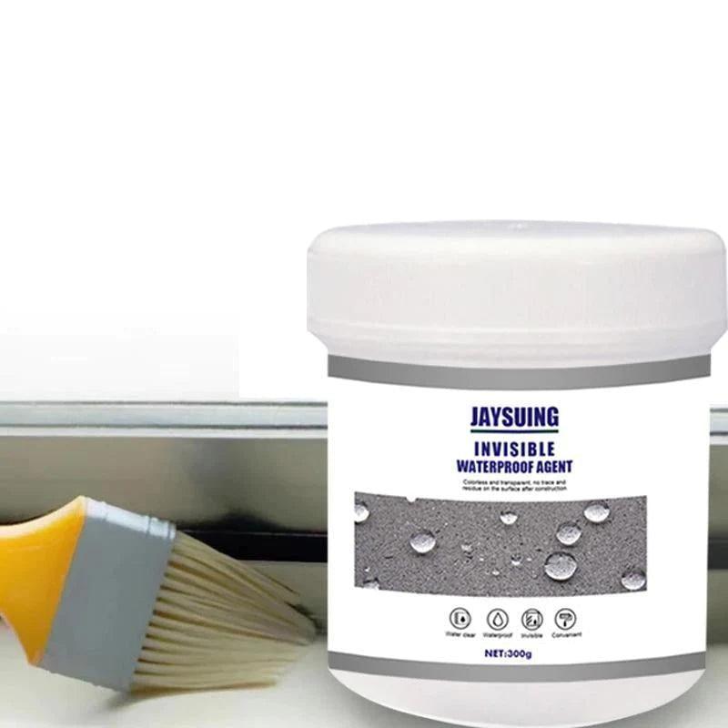 Transparent rubber paste