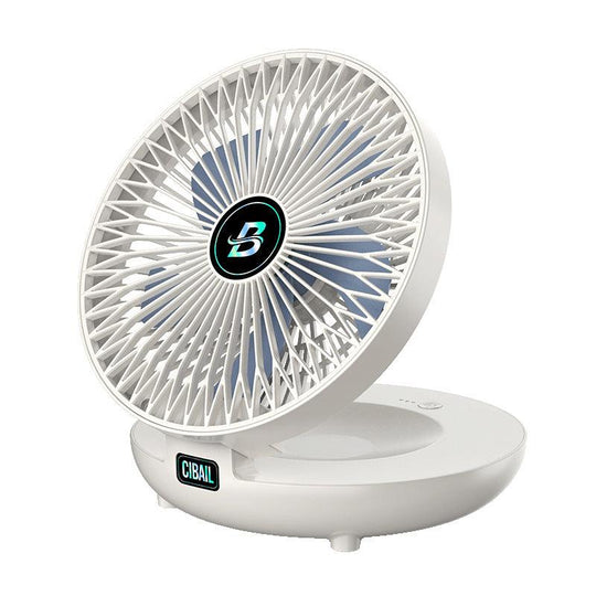 Mini-Ventilator wiederaufladbar – Tisch- und Wandgerät, kabellos, leise