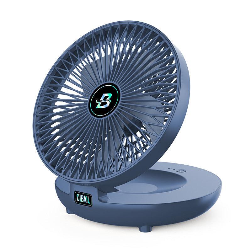 Mini-Ventilator wiederaufladbar – Tisch- und Wandgerät, kabellos, leise