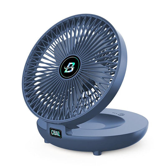 Mini-Ventilator wiederaufladbar – Tisch- und Wandgerät, kabellos, leise